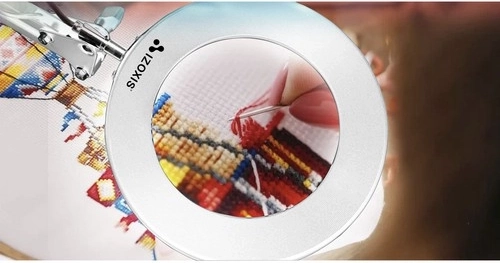 Lentille en verre 3× pour un détail parfaitement net