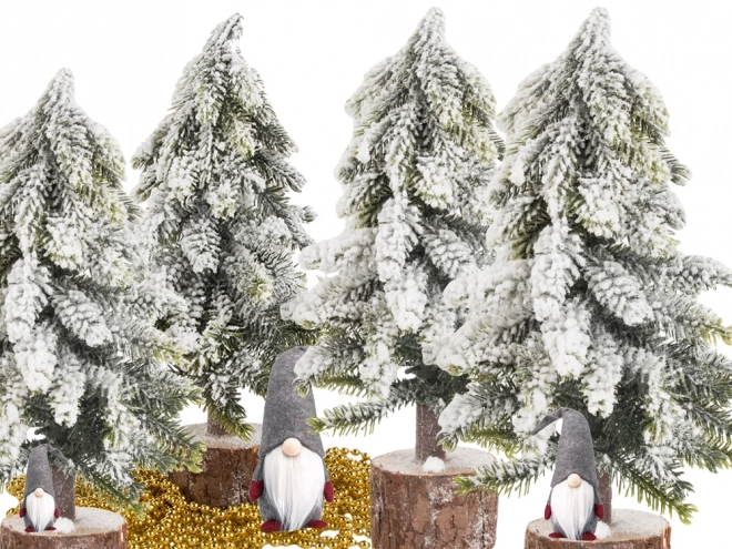 Petit arbre de Noël artificiel avec effet de neige