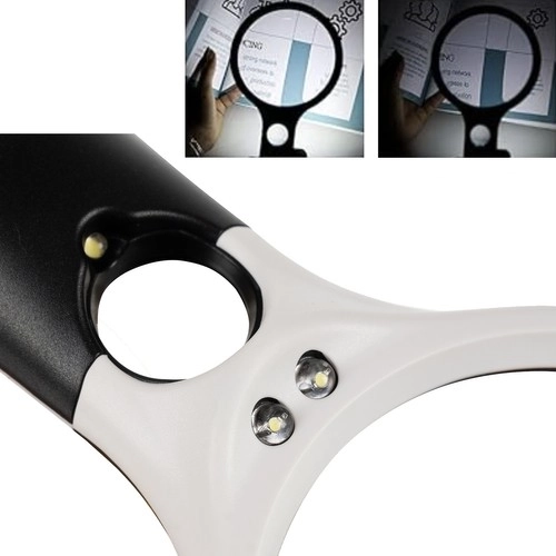 Loupe ergonomique avec éclairage LED Izoxis