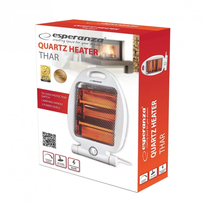 Radiateur quartz 400W/800W Thar