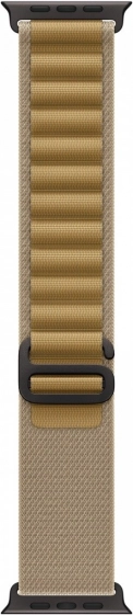Ceinture Alpine beige pour boîtier 49 mm - taille S - éléments titane noirs
