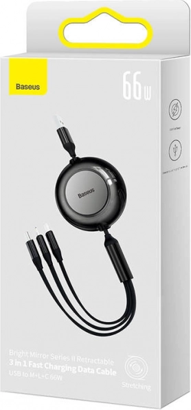 Charge rapide jusqu’à 66 W via USB‑C