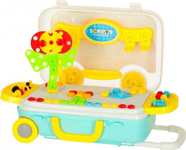 Valisette pratique avec plateau de jeu