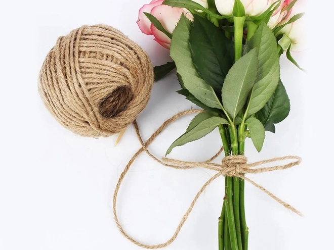 Corde en jute naturelle 30m
