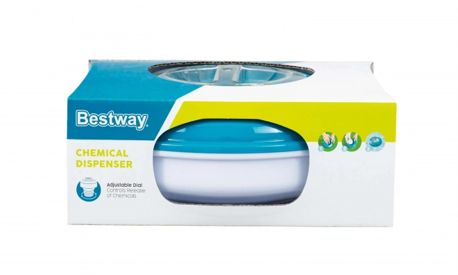 Doseur flottant de produits chimiques pour piscines Bestway avec régulation de libération