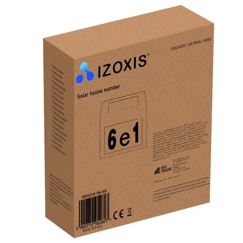 Izoxis numéro de maison solaire 24357