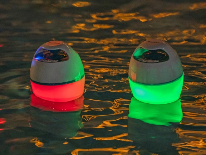 Haut-parleur flottant portable Bestway MusicWave™ avec Bluetooth et lumière LED