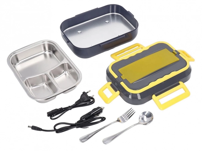 Lunchbox électrique chauffant pour voiture de travail