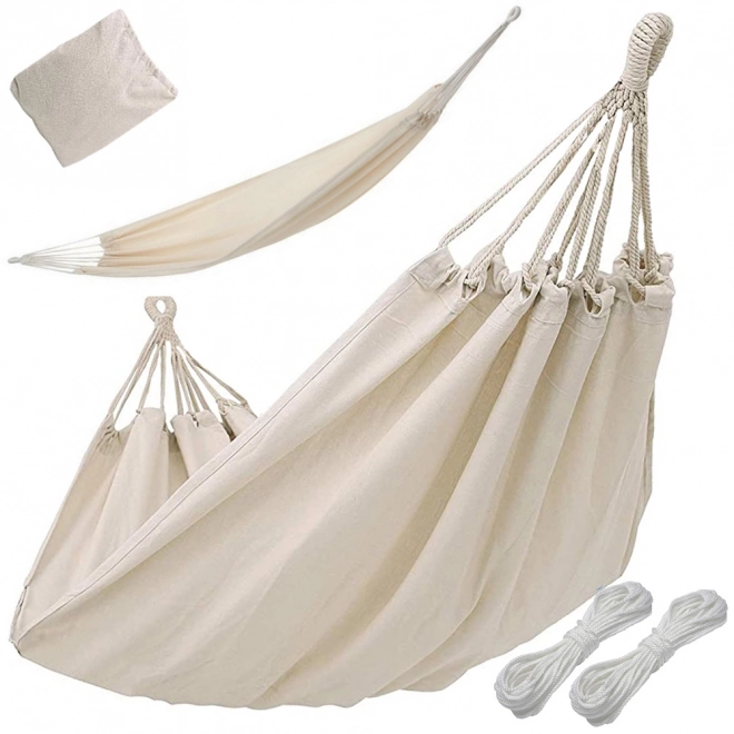 Grande hamac suspendu de jardin