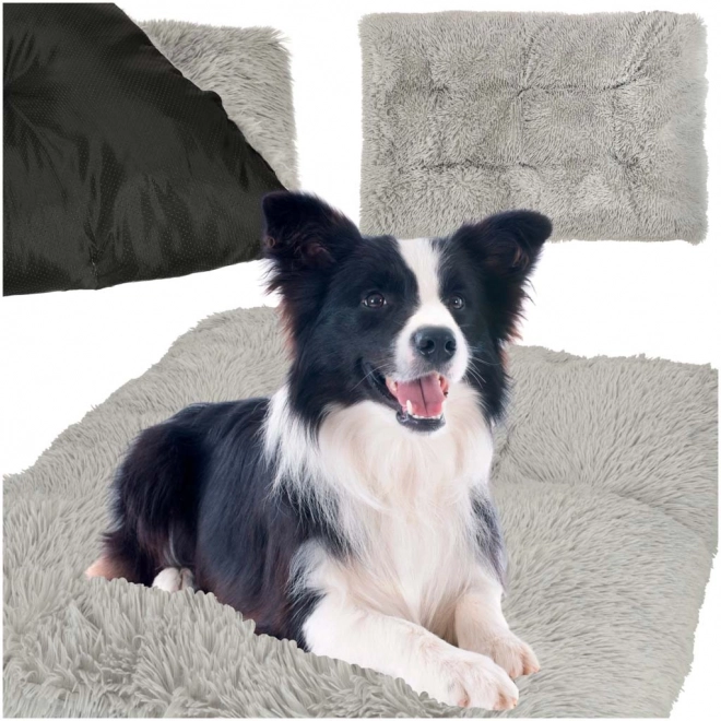 Lit pour chiens et chats gris