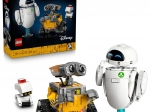 lego disney pixar wall‑e et eve – set de construction pour adultes (811 pièces)