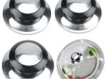 Boutons pour couvercles de casseroles, ensemble de 3 pièces