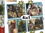 Puzzle 4-en-1 STAR WARS: THE MANDALORIAN