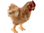 Poule en peluche