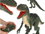 Dinosaure interactif télécommandé Velociraptor avec sons et lumières
