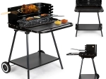 Barbecue de jardin avec tournebroche et grille réglable, MultiGarden