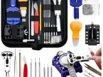 Kit professionnel de réparation de montres dans un étui de protection, 147 pièces