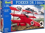 Fokker Dr.I - maquette d’avion de la Première Guerre mondiale