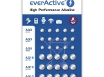 Lot de piles alcalines everActive 30 pcs mini