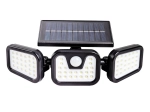 Lampe LED solaire de jardin avec capteur de mouvement et 4 modes
