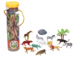 Ensemble d’animaux en tube – figurines en plastique pour enfants