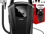 Compresseur automobile 12 V XTROBB avec manomètre numérique et lampe LED