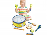 Plejo set musical pour enfants avec tambour