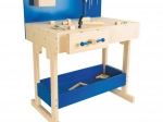 Établi en bois pour enfants avec outils pour jeu créatif