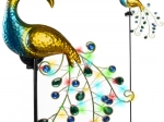 Lampe de jardin solaire Paon Gardlov