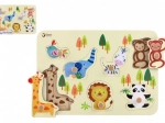 Puzzle en bois ZOO pour enfants