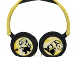 Casque filaire pliable pour enfants MINIONS avec limitation du volume