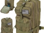 Sac à dos militaire vert 38 l