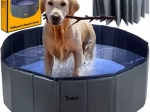 Piscine pliable pour chiens PURLOV 100 × 30 cm