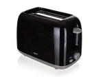 Grille-pain pour 2 toasts, noir-gris, 650–750 W