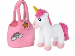 Licorne en Peluche dans un Sac à Main