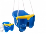 Balançoire pour enfant Baby en plastique avec barre de sécurité