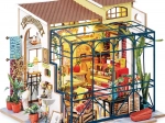 Maison miniature fleuriste ROLIFE Robotime avec éclairage LED