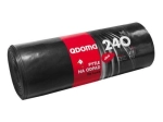 Sacs poubelle résistants 240 l, noirs, 120 × 145 cm (10 pcs)
