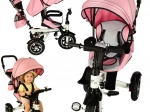 Tricycle Trike Fix V3 3-en-1 avec siège pivotant à 360° et roue libre