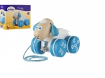 Jouet en bois à tirer Mouton pour enfants