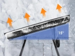 Chasse-neige manuel à roues 95 cm
