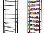 Étagère à chaussures métallique pour 30 paires