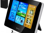 Station météorologique sans fil IZOXIS avec écran LCD couleur