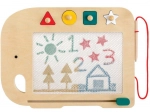 Petit Collage ardoise de dessin magnétique en bois