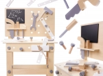 Jouet en bois jeu d'atelier ensemble d'outils
