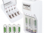 Chargeur universel de batteries pour AA et AAA