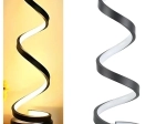 Lampe de table LED en spirale – veilleuse décorative pour la chambre