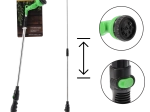 Pistolet d’arrosage télescopique 8 fonctions pour jardin