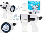 pistolet à bulles électrique – blanc, lumières et sons