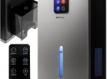 Déshumidificateur d’air argenté RUHHY avec module Peltier et LED